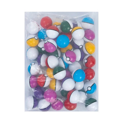 50/100pcs Pokémon Elf Ball Toys — 3cm & 5cm Pocket Monster Figures Including Pikachu, Anime Action Toys for Kids