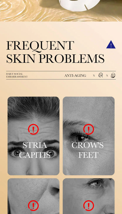 10PCS Collagen Anti-Wrinkle Facial Masks – Korean Skincare for Anti-Aging, Firming, Moisturizing & Brightening