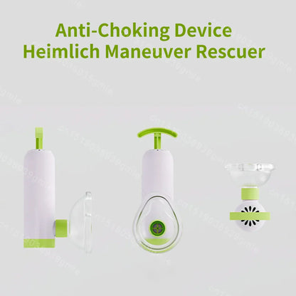 First Aid Anti-Choking Rescue Device – Automatic Airway Assist with 3 Mask Sizes for Adults & Kids, Emergency Kit