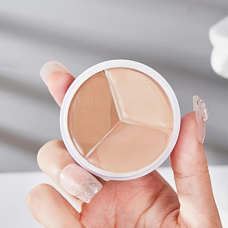 Waterproof Concealer Cream Palette – Long-Lasting Full Coverage for Acne, Dark Circles & Spots, Moisturizing Face Makeup