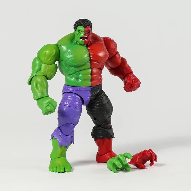 Gray Red Hulk Collectible Action Figure – Model Doll Decoration Toy