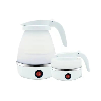 Mini Folding Kettle 0.6L - Portable 600W Water Heater, Silicone Electric Kettle for Home & Travel