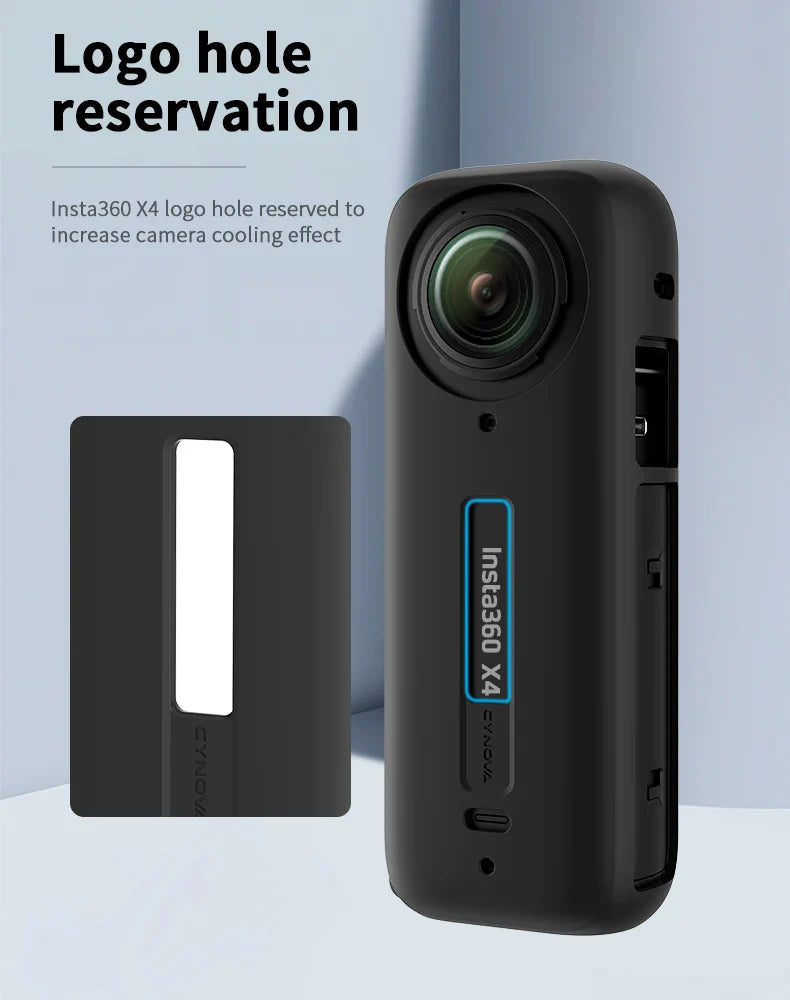 Insta360 X4 Premium Glass Lens Guard Protector for ONE X4 – Accessories for Insta360 ONE X4