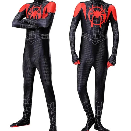 Spiderman Cosplay Costume – Adult & Kids Carnival Party Bodysuit, Movie Fan Cosplay Outfit for Boys & Girls