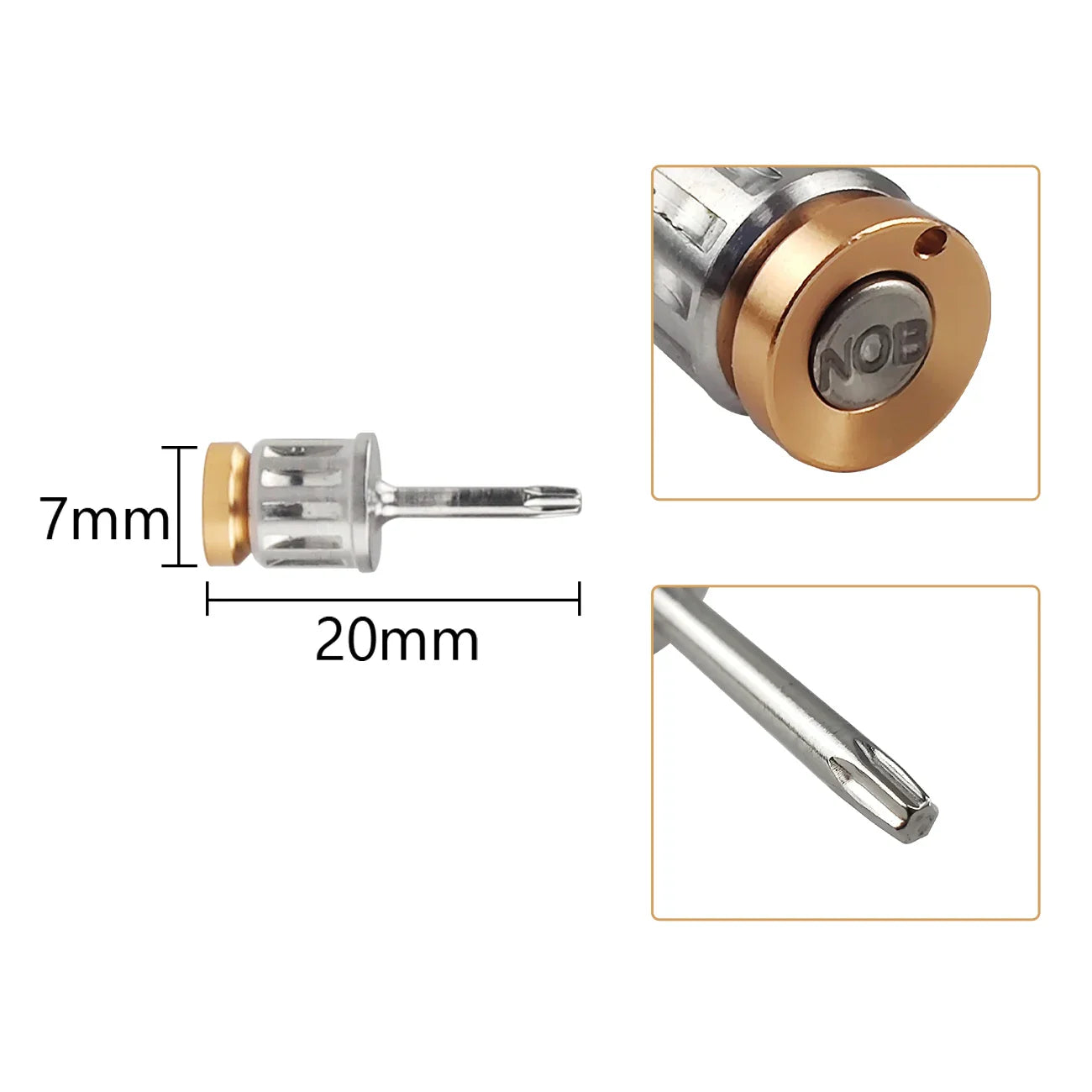 Universal Dental Implant Torque Screwdriver Wrench – Restoration Tool 10-70 NCM