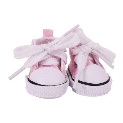 3.8cm Doll Shoes for 17cm Labubu Plush Doll – Accessories Gift for Girls