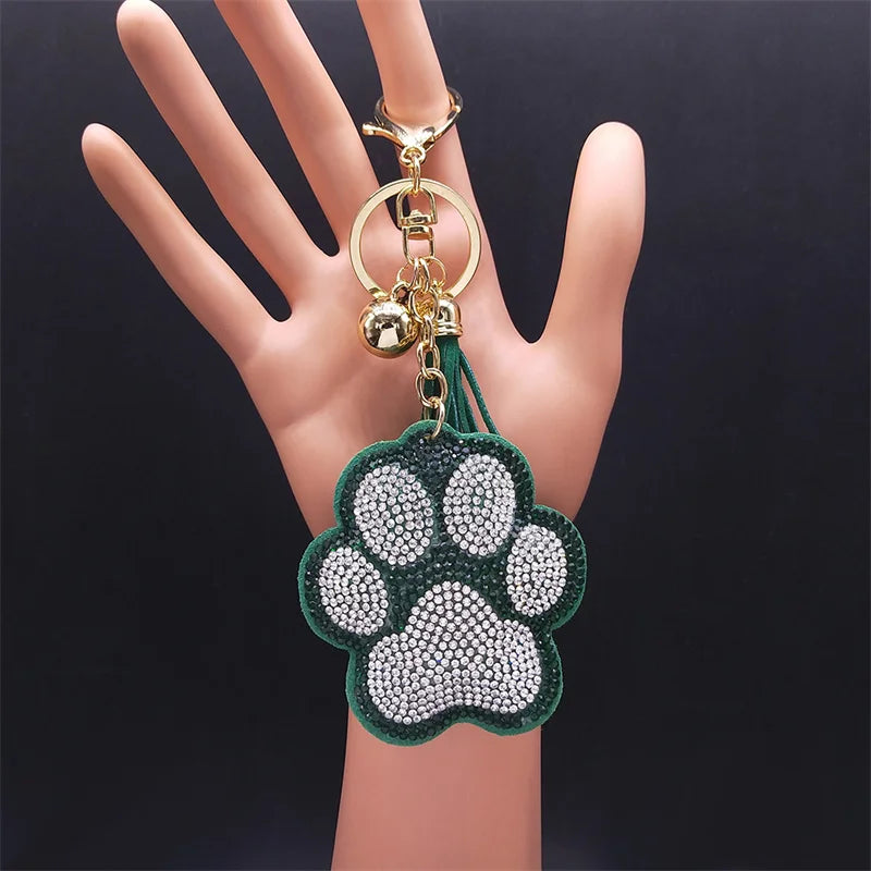 Ladybug Crystal Keychain - Tassel Bag Charm & Decorative Key Ring for Women & Men