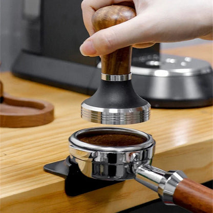 Non-Slip Silicone Espresso Coffee Mat – Press Tampering Holder for 51/53/58mm Tamping Barista Tools
