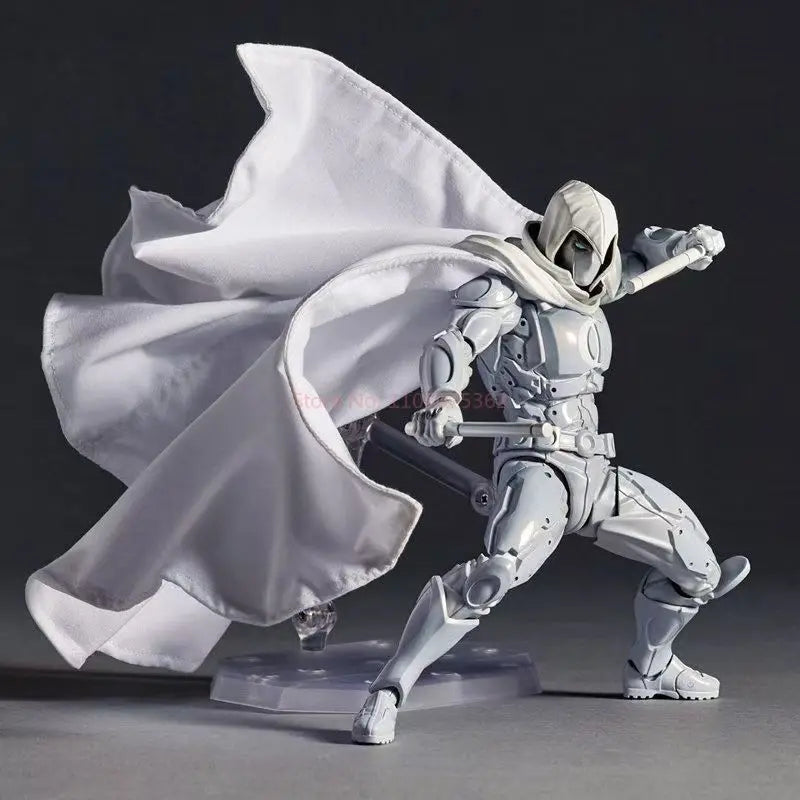 Authentic 16cm Moon Knight PVC Figure – Anime Model Collectible Desktop Ornament & Birthday Gift Toy