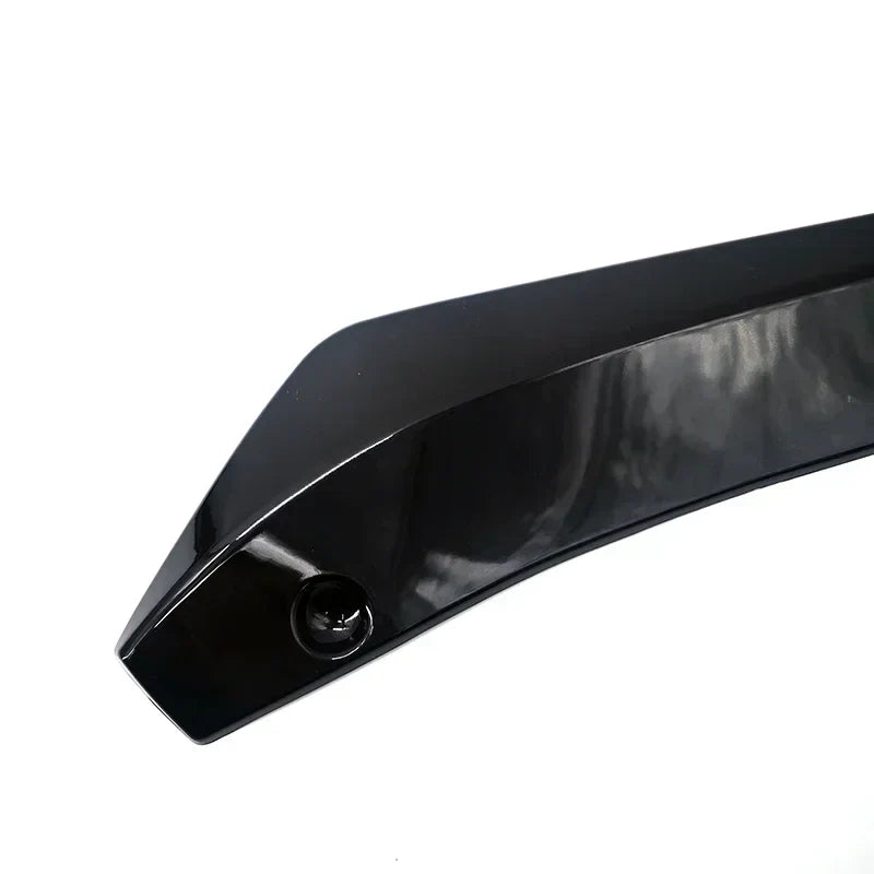 Universal Car Bumper Lip Spoiler - Carbon Fiber Style Splitter, Diffuser & Side Skirt Scratch Protector Extension