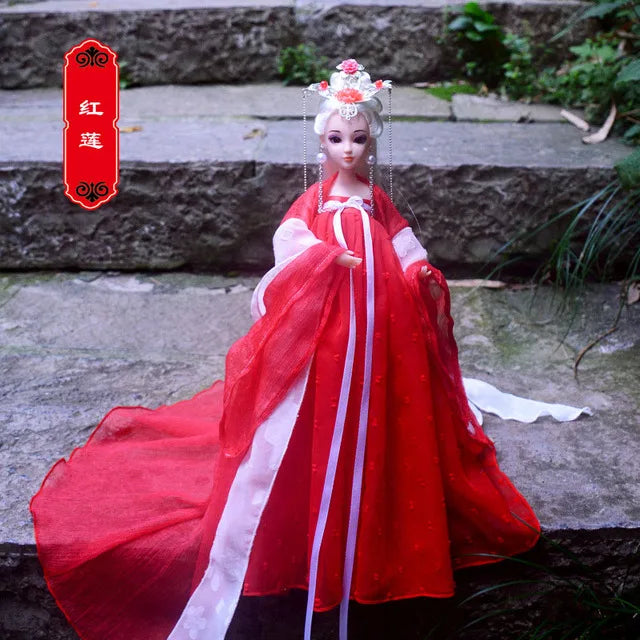 Ancient Dress Imperial Concubine Doll – Jointed Princess Fairy Suit with Clothes