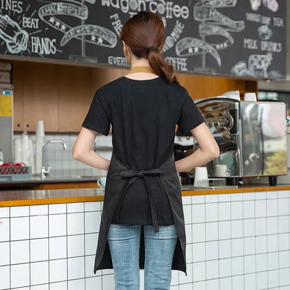 Waterproof Halter Apron – Unisex Kitchen Apron for Men & Women, Salon, Barbecue, Cleaning, Nail, and Roast Mandiles