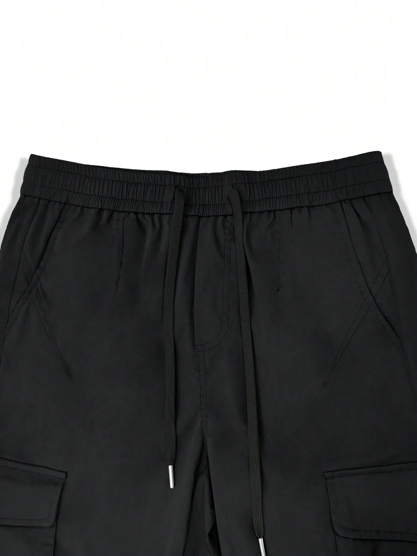 Men's Casual Cargo Pants — Side Flap Pocket Tapered Workwear for Spring & Fall Outdoor Activities