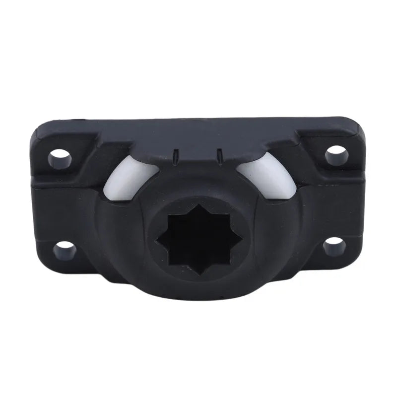 Inflatable Kayak Rod Holder Mount Base – Nylon Slide Rail for Boat & Canoe, Kayak Accessories (Without Screws)