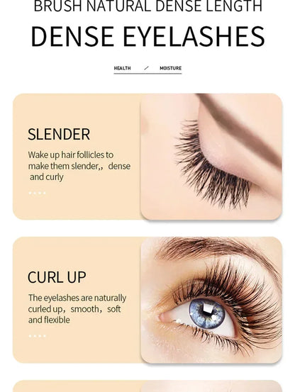 Fast Growth Eyelash Serum – Lengthening, Thickening & Curling Lash Treatment for Natural Lash Lift