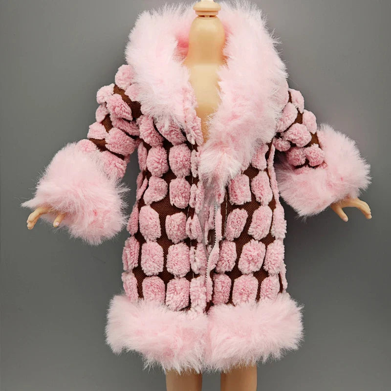 Handmade Doll Dresses & Shoes – Outfit for 28cm High School Dolls with Big Eyes & Long Eyelashes, Perfect Birthday Gift
