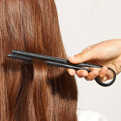 Hair Straightening Comb - V-Type Straightening Brush for Women, DIY Salon Haircut & Professional Styling Tool