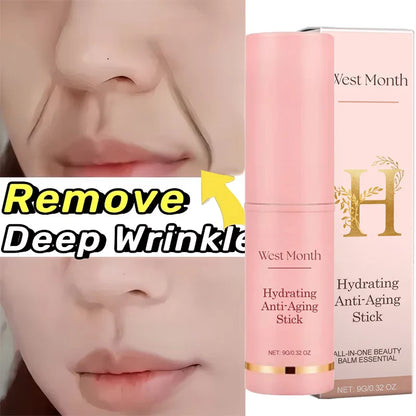 Collagen Multi-Bounce Balm Stick – Instant Wrinkle Removal, Anti-Aging, Firming & Brightening Moisturizer for Dull Skin