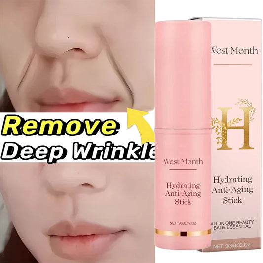 Collagen Multi-Bounce Balm Stick – Instant Wrinkle Removal, Anti-Aging, Firming & Brightening Moisturizer for Dull Skin