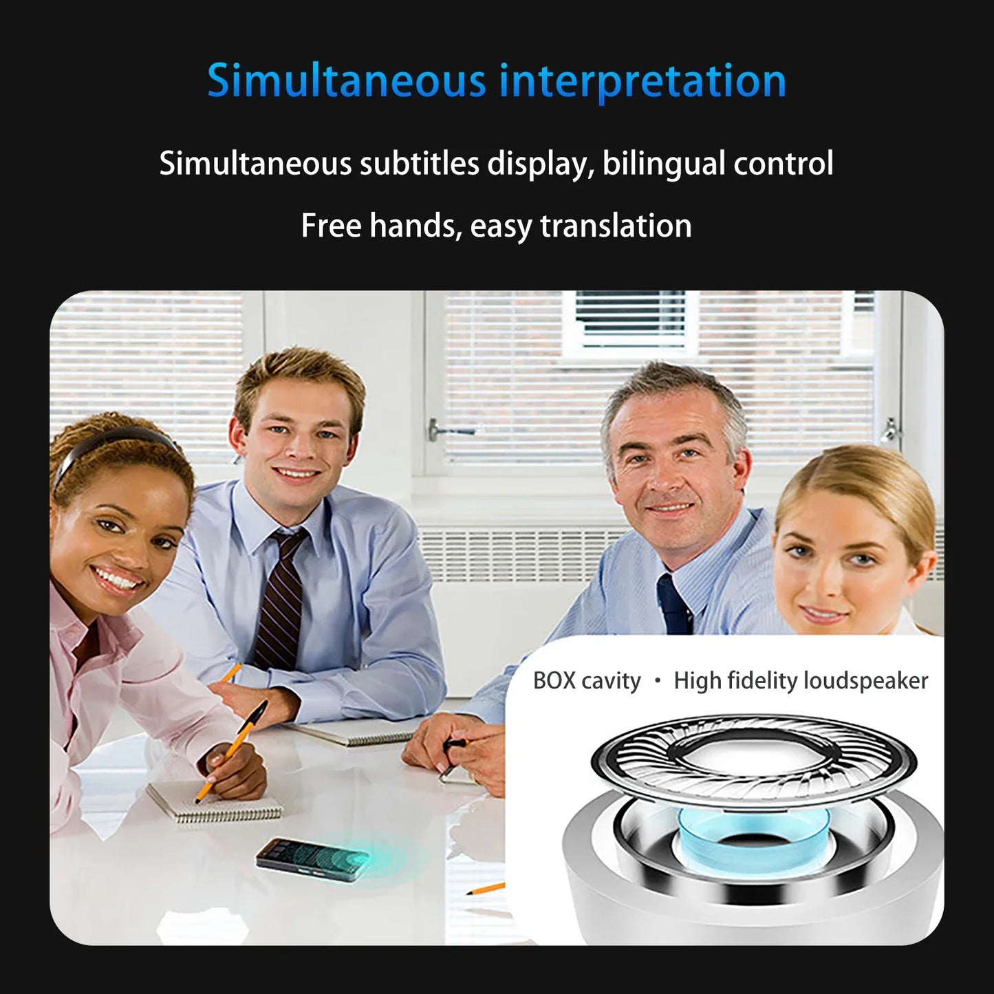 Portable S85 Language Translator Device – 138 Languages, Voice & Video Recording, Offline Translation Support