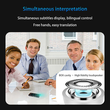 Portable S85 Language Translator Device - 138 Languages, Voice & Offline Translation, Video Recording Support