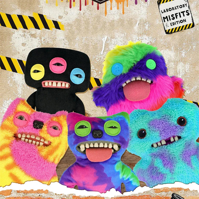 22cm Fuggler Plush Toy – Funny Tooth Monster, Alien & Crazy Rabbit Wide-Eyed Peluche Doll for Kids