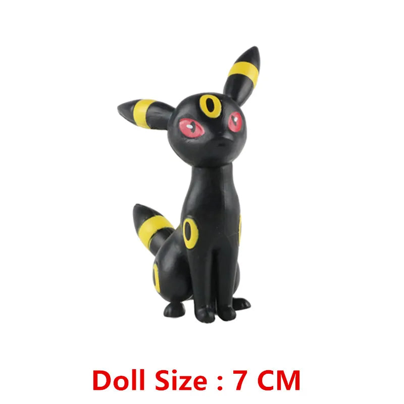 Pokemon Anime Figures – Pikachu, Eevee, Gengar & More Cartoon Action Model Toys for Kids, Bulk Purchase