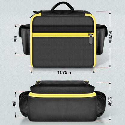 DEWALT 20V MAX Tire Inflator Storage Bag - Protective Air Compressor Carrying Case Organizer for DCC020IB