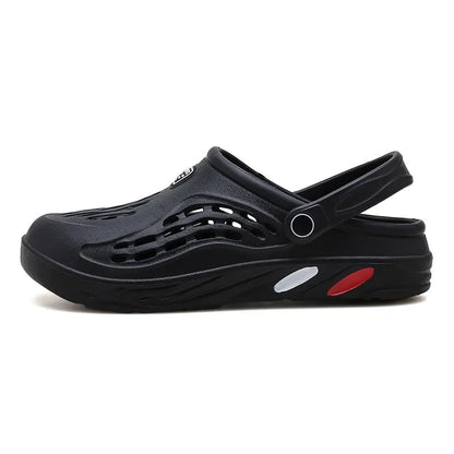 Summer Men’s EVA Sandals – Casual Hole Clogs, Outdoor & Beach Flat Slippers, Big Size 49
