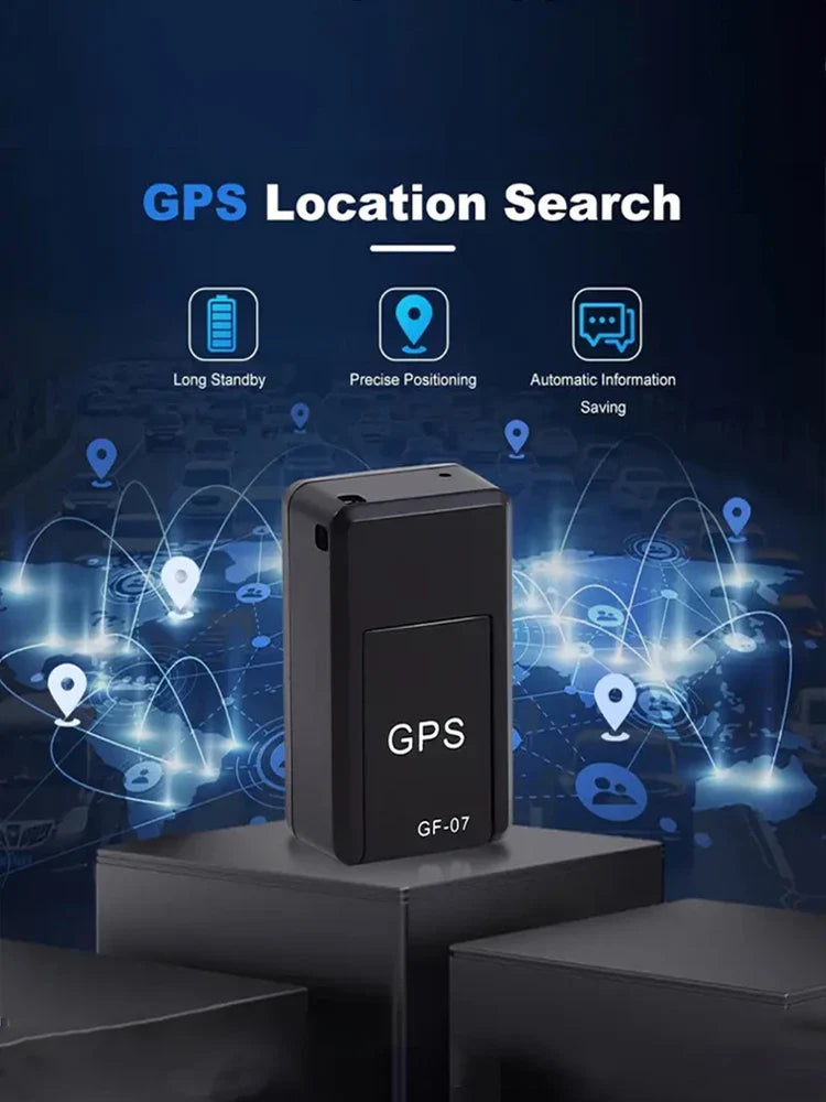 Micro Magnetic GPS Tracker - Real-Time Anti-Theft Vehicle and Motorcycle Tracking Monitor, Personal Loss Prevention Mini GPS
