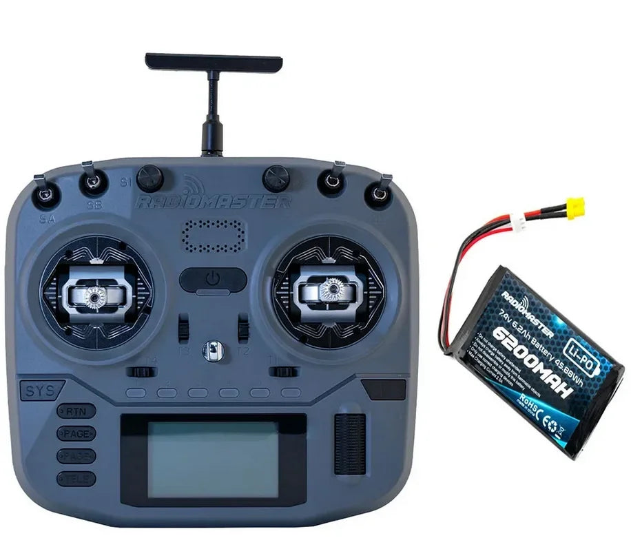 Radiomaster Boxer Crush 16CH 2.4G Radio Controller — ELRS Transmitter with AG01 Hall Gimbals Remote Control
