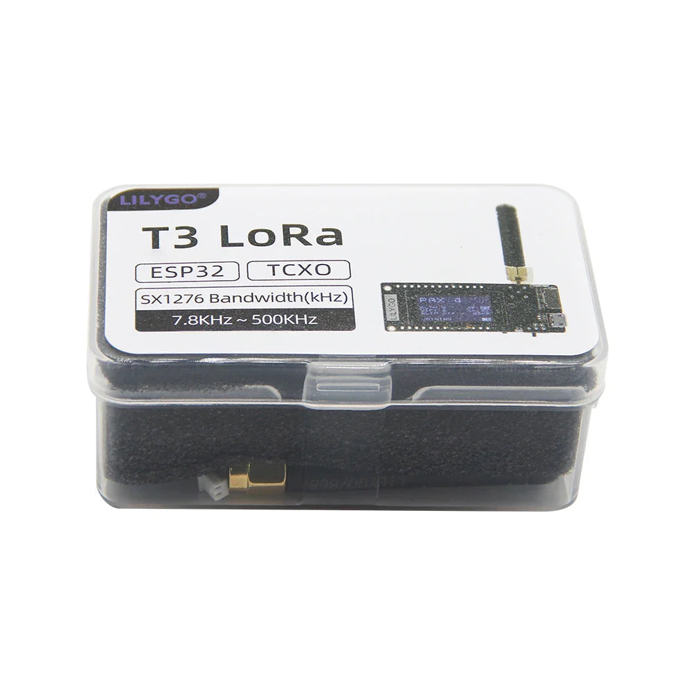 LILYGO® LoRa32 V2.1 ESP32 Development Board — SX1276/1278 Module 433MHz/868MHz/915MHz with 0.96" OLED, DIY WiFi & Bluetooth