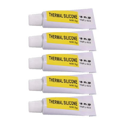 1/3/5pcs Thermal Paste Conductive Adhesive – Heatsink Glue for Chip, VGA, RAM, LED, IC Cooler & Radiator Cooling