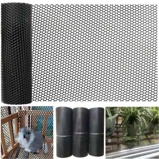 Poultry Breeding Garden Plastic Net - Home Balcony Protective Netting, Fall Protection, Customizable Cut-to-Size Design