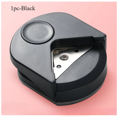 Circle Cutter & Button Maker — Portable Corner Rounder Paper Cutter for Cards, Photos & Crafts