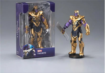 ZD Toys Avengers Legends Action Figures – Iron Man, Spider-Man, Thor, Captain America, Thanos, Hulk, War Machine Gift Set