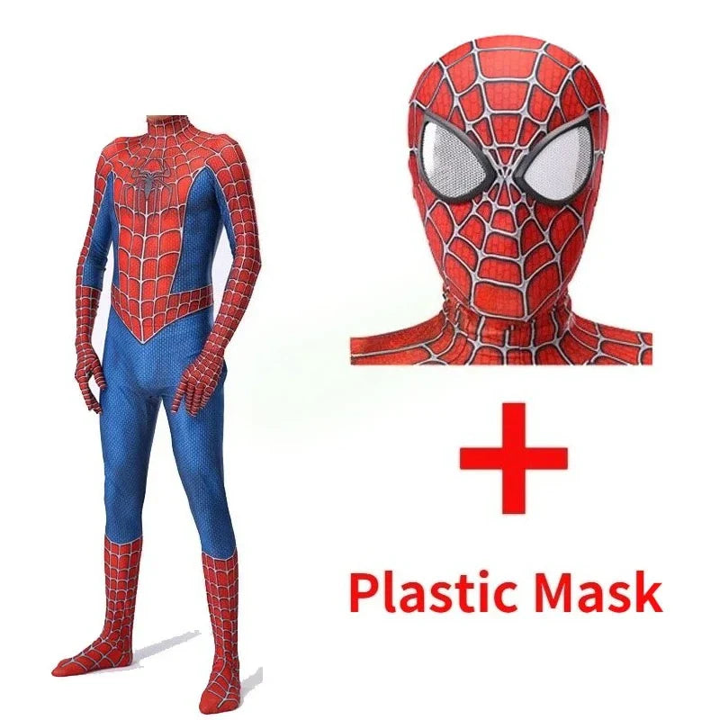 Miles Morales Spider-Man Cosplay Costume – Superhero Zentai Bodysuit for Halloween & Parties