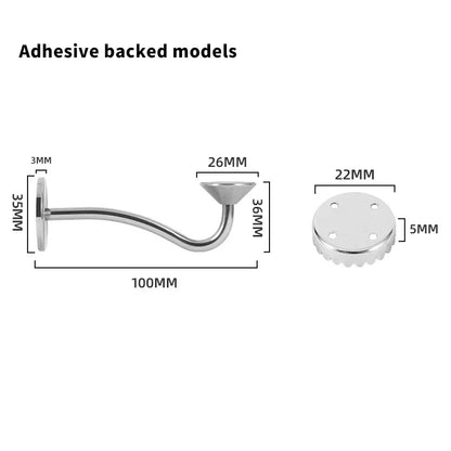 Adhesive Magnetic Soap Holder – No-Hole Stainless Steel, Corrosion-Resistant Wall-Mounted Soap Rack