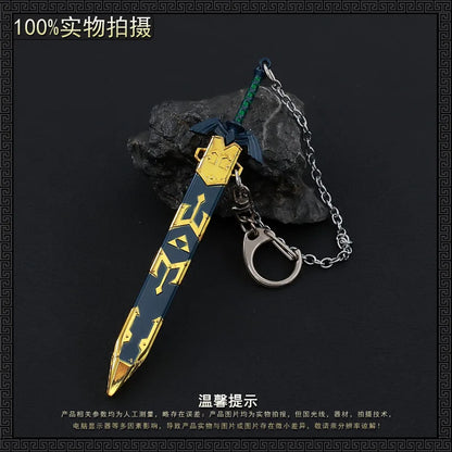 12CM Legend of Zelda Master Sword – Full Metal Craft Ornament with Sheath