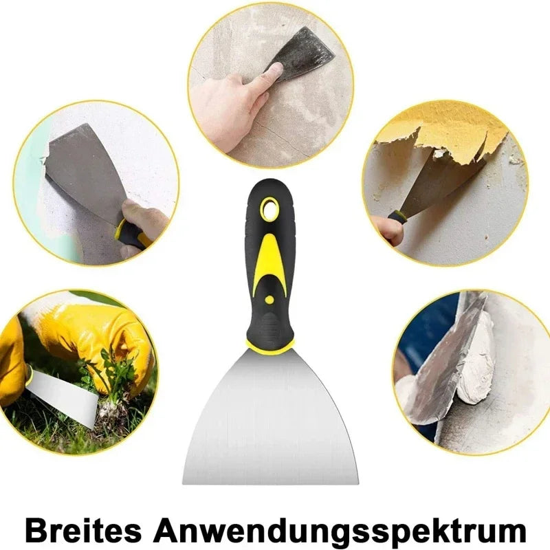 2-5 Inch Stainless Steel Putty Knife Scraper – Paint, Construction & Household Cleaning Tool