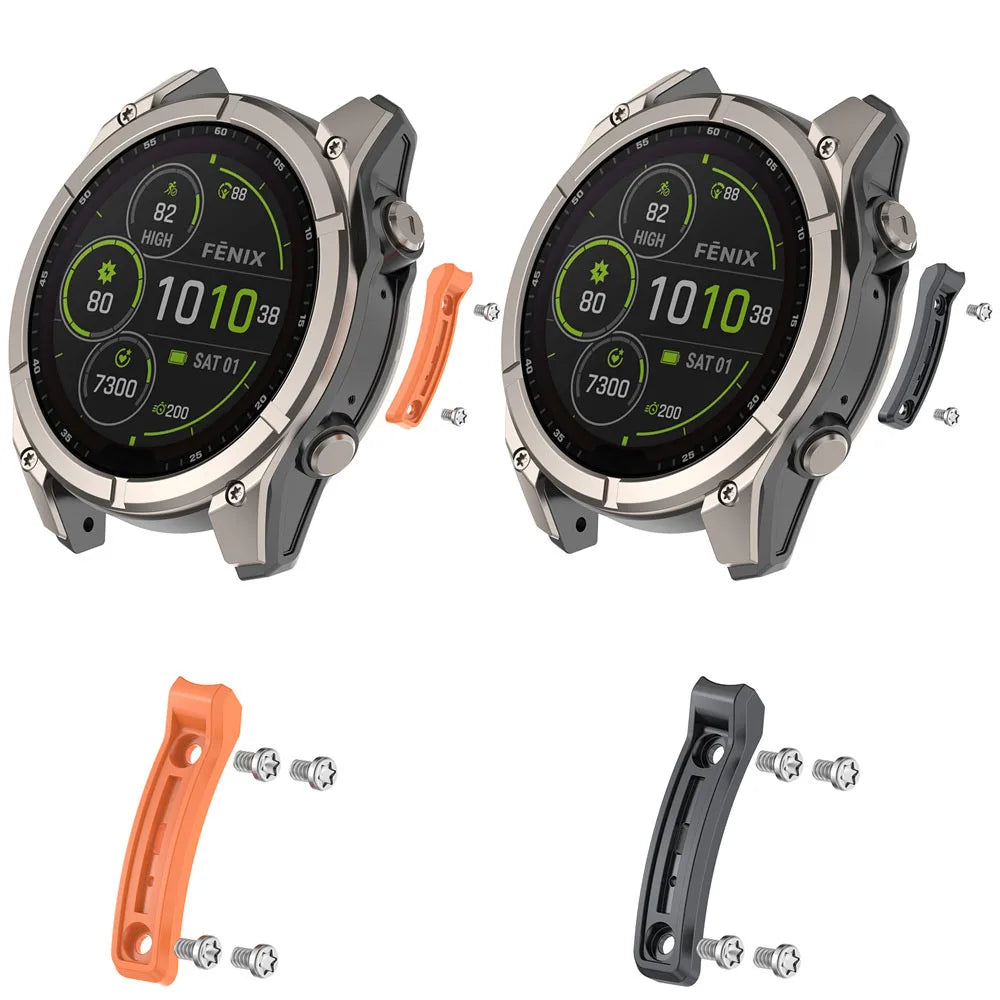 BEHUA Anti-Collision Watch Strip for Garmin — Protective Smartwatch Case for Fenix 8 Pro AMOLED 47MM / MicroLED 51MM & Quatix 8 47/51MM