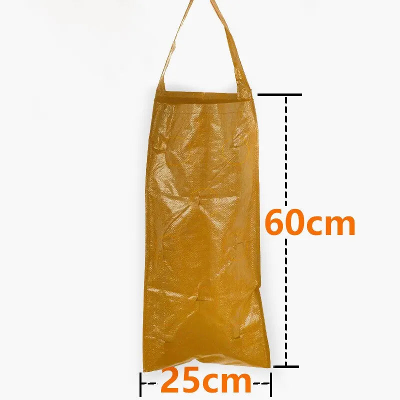 6-Hole Hanging Planting Bag | Plant Growth Nutrition Pot | PE Woven Bag for Hanging Plant Growth