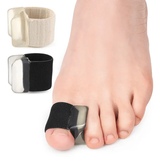 Gel Toe Separators & Bunion Corrector – Silicone Toe Spacers for Overlapping Toes, Hallux & Bunion Pain Relief