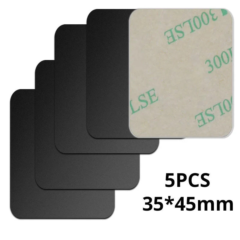 Universal Magnetic Phone Mount Metal Plate - Iron Sheet Sticker for Car Phone Holder Stand