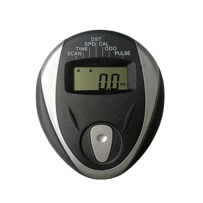 Speedometer Monitor for Stationary Bikes – Exercise Bike Computer with Heart Rate Tracker & Anti-Glare LCD Display