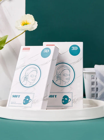 Silicone Mask Cover - 3D Hanging Ear Type, Anti-Slip & Anti-Fall, Fixed Mask Auxiliary Device, Fresh-Keeping Protective Cover