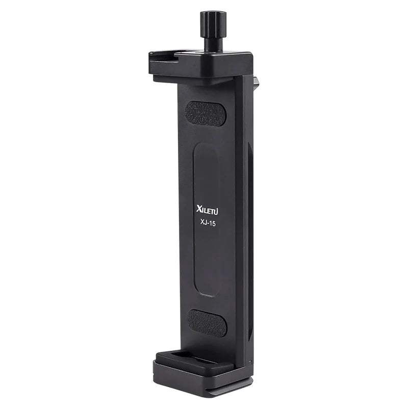 Universal Aluminum Alloy Tablet & Phone Stand – Adjustable Tripod Holder Clip for Mobile Devices