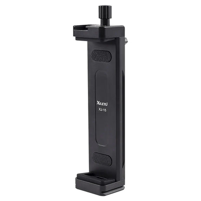 Universal Aluminum Alloy Tablet & Phone Stand – Adjustable Tripod Holder Clip for Mobile Devices