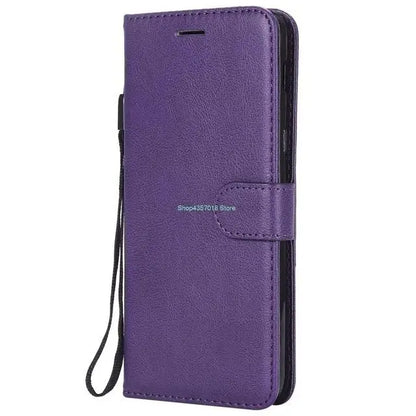 Samsung Galaxy S26–S22–S21–S20 FE–A57–A52–A37–A32–A22–A13–A12 Case - Single Color Flip Protective Phone Cover