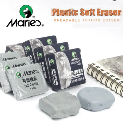 1/3/5pcs Soft Plasticine Eraser for Sketching & Drawing – Art Highlight Kneaded Eraser for Students & Design Work